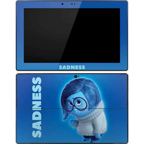 Disney Inside Out Sadness Portrait Surface Pro Tablet Skin